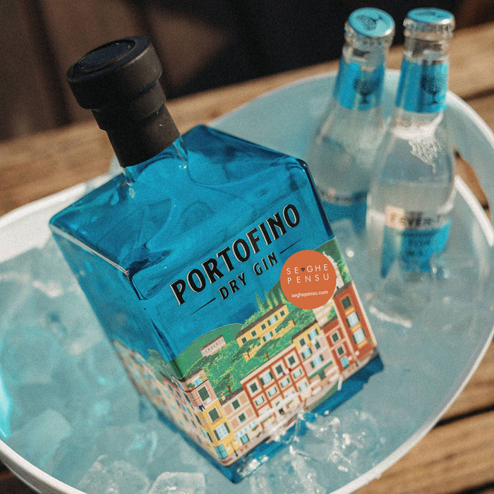 Single Bottle of Portofino Dry Gin, 150cl (43% Vol)