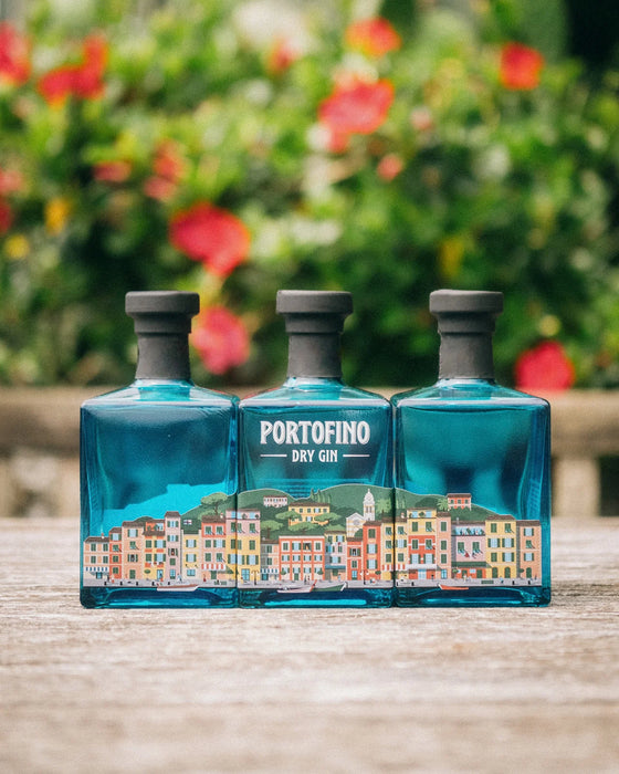 3 Bottles of Portofino Dry Gin, 50cl each (43% Vol)