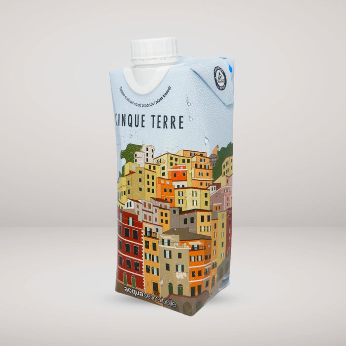 24 Bottles of Cinque Terre. Responsible Natural Spring Water, 500ml