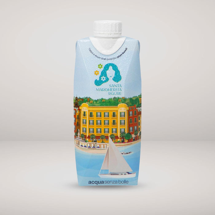 24 Bottles of Santa Margherita Ligure. Responsible Natural Spring Water, 500ml each