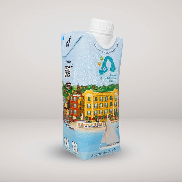 24 Bottles of Santa Margherita Ligure. Responsible Natural Spring Water, 500ml each