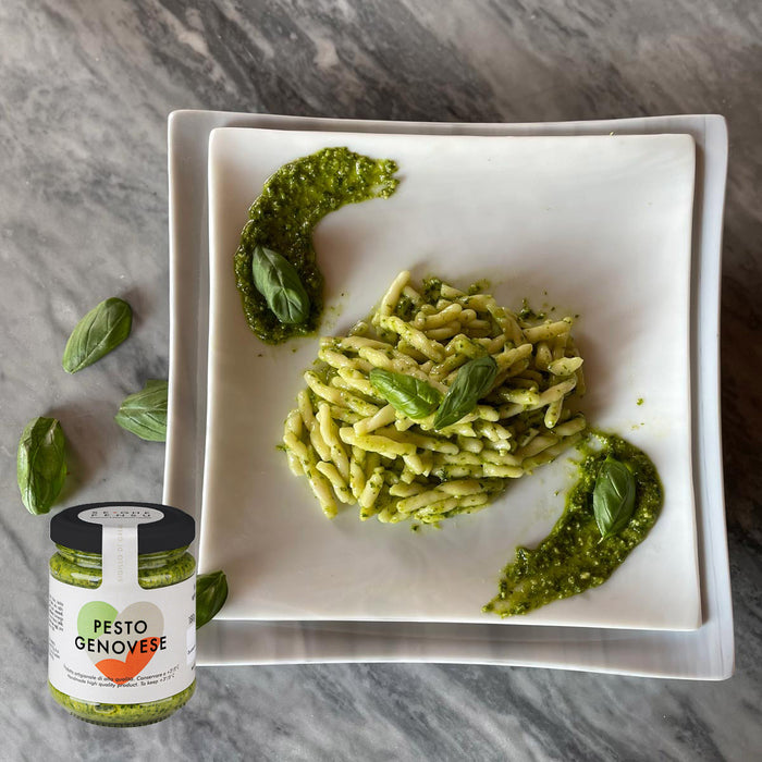 4 Jars of Genoese Pesto with Fresh Basil, 180g