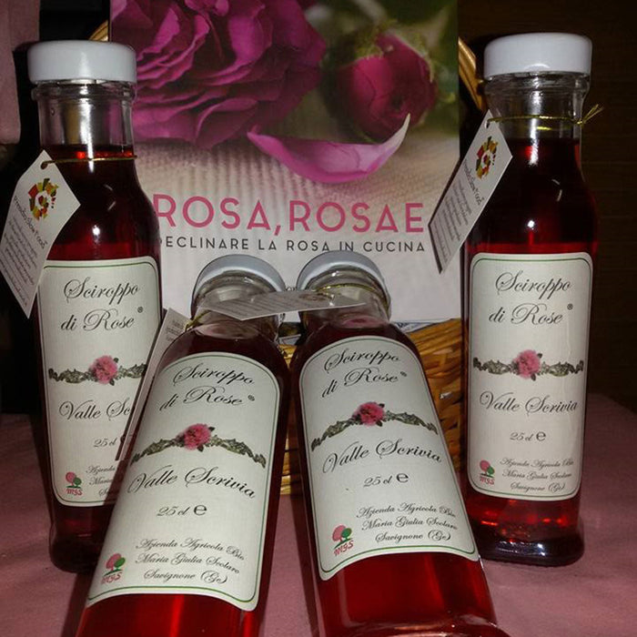 6 Bottles of Rose Petals Syrup, 25cl each